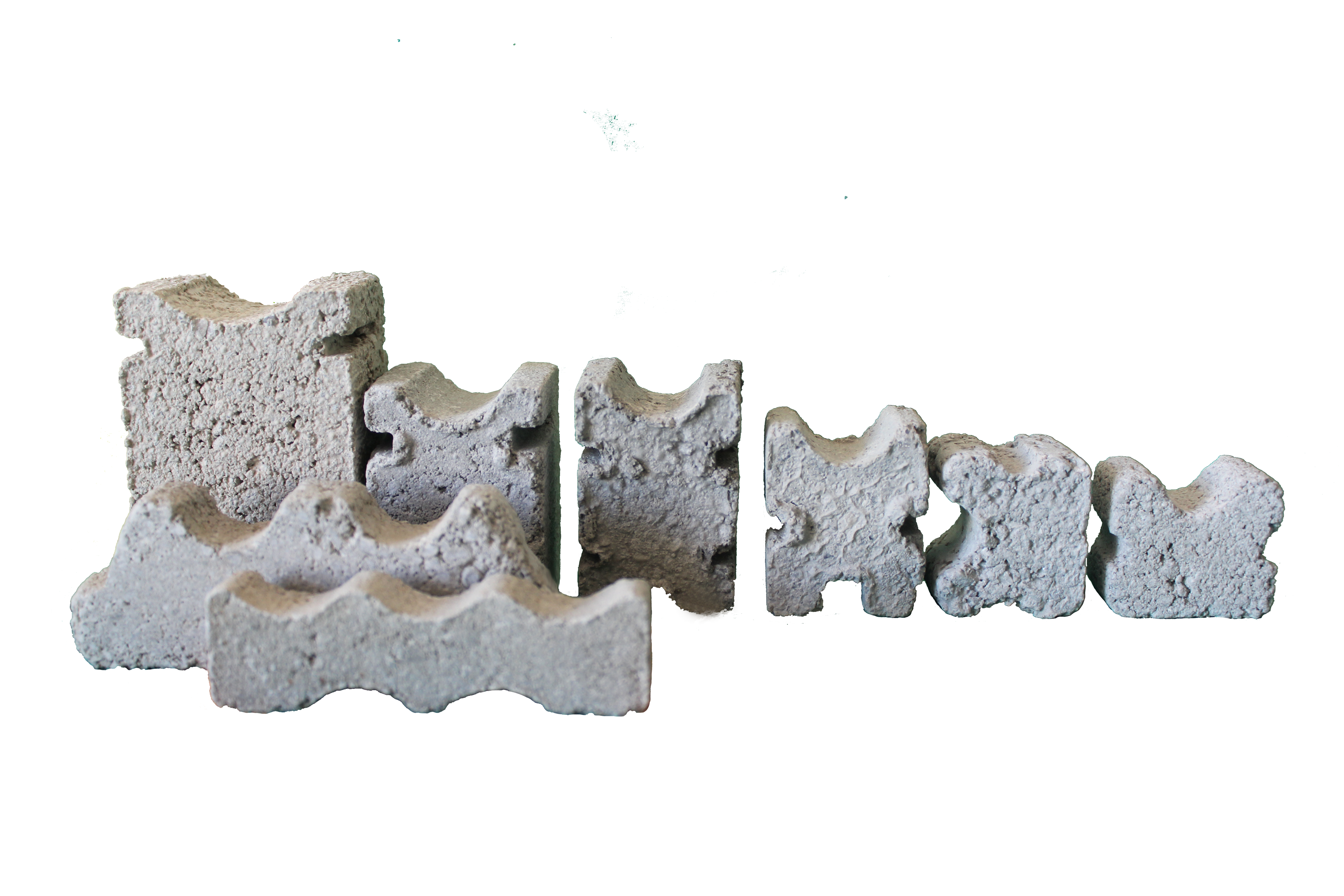 Separadores de hormigón superficies Horizontales